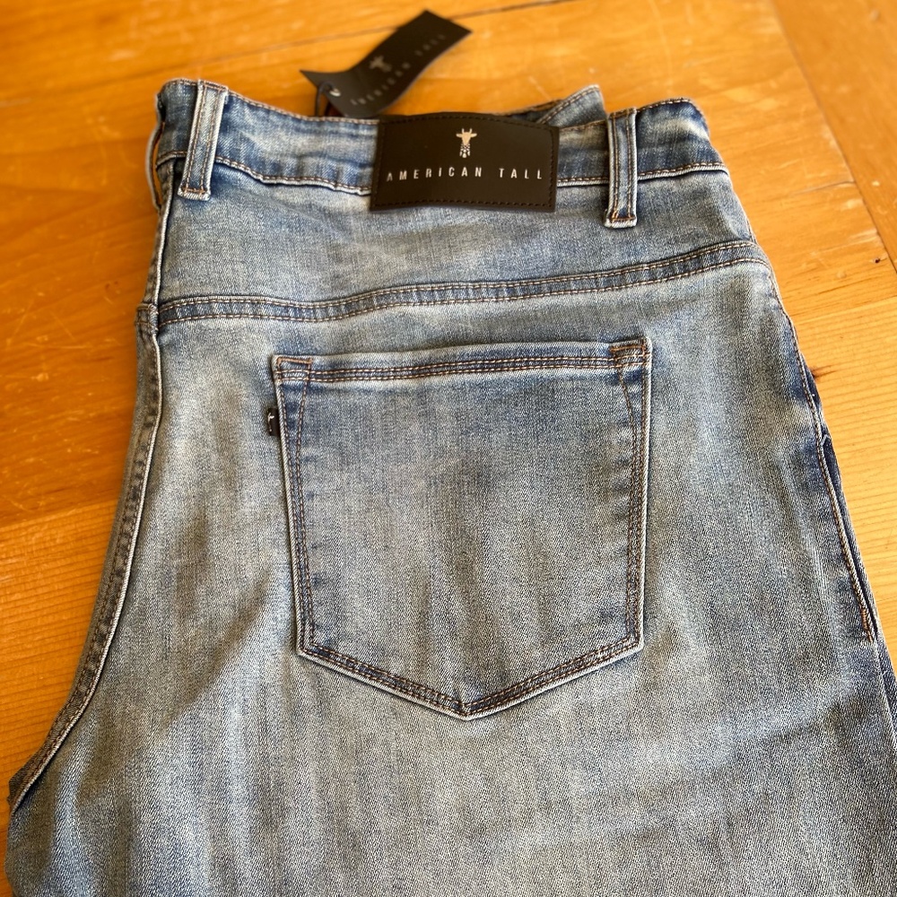 NEW! Men's American Tall Jeans Size: 38/36